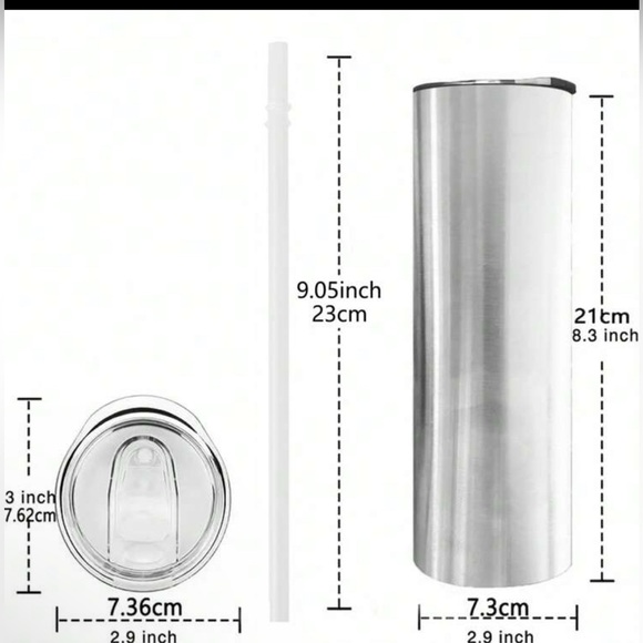 Stainless Steel 20 oz Insulated Cup Highland Cow Print - Picture 2 of 3